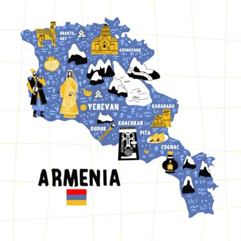 מפת ארמניה