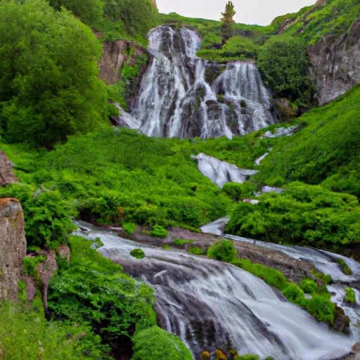 Jermuk Waterfall בארמניה